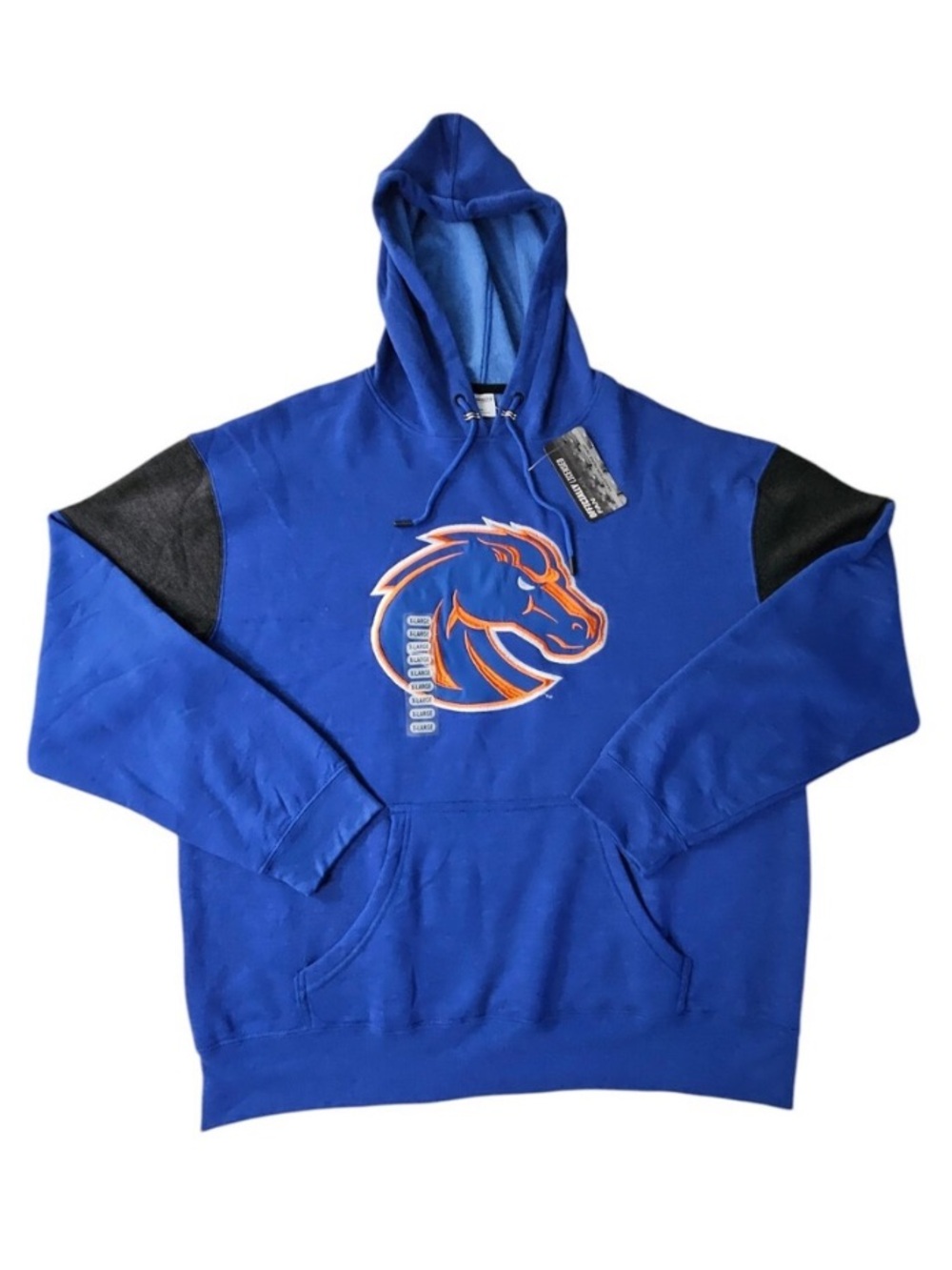 Blue Boise State Broncos Hooded Sweatshirt